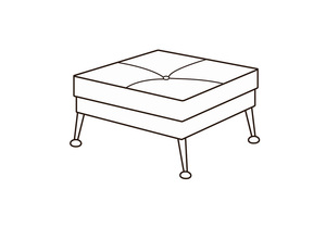 Пуф Диктатор Хром