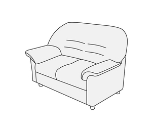 Диван 2-х местный Премьер