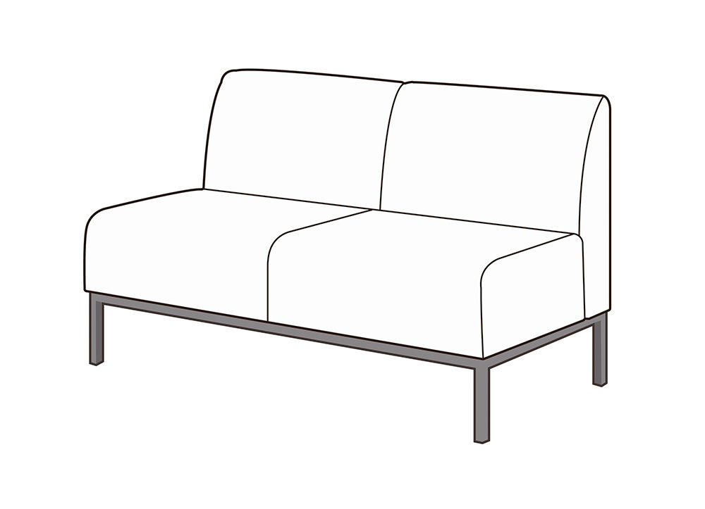 Диван 2-х местный Сигма Лайт