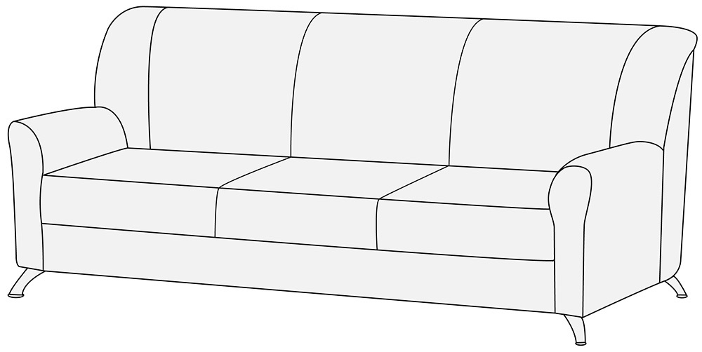Диван 3-х местный Зевс