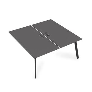 Стол системы Бенч, сдвоенный, на 2 рабочих места (конечный)