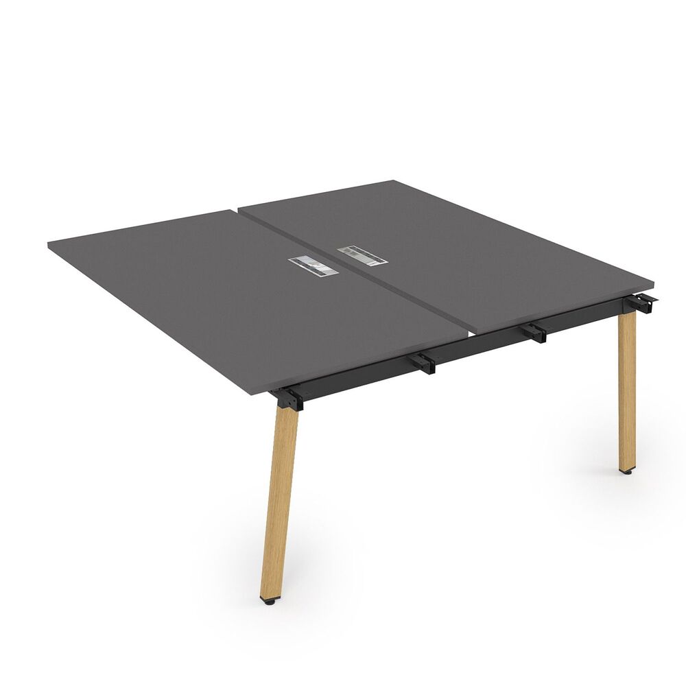 Стол системы Бенч, сдвоенный, на 2 рабочих места (средний)