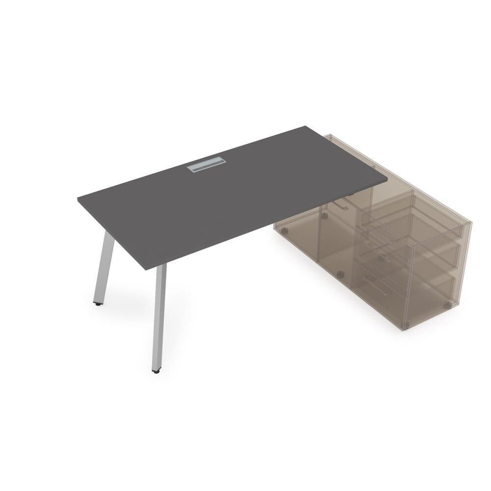 Стол с тумбой опорной