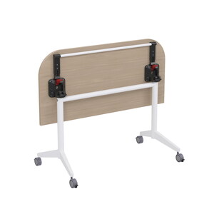 Складной радиусный стол-трансформер с фиксаторами