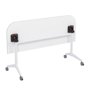 Складной радиусный стол-трансформер Simple с фиксаторами