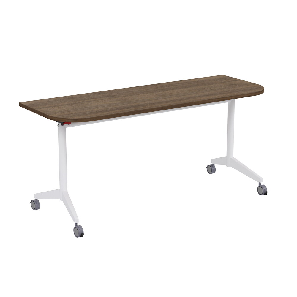 Складной радиусный стол-трансформер Simple с фиксаторами