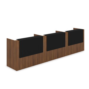 Комплект Ресепшн с фартуком HPL (без подсветки)