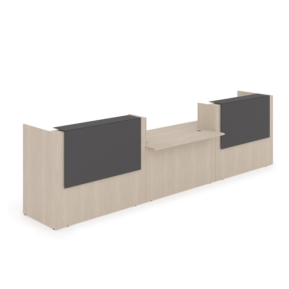 Комплект Ресепшн с фартуком HPL (без подсветки)