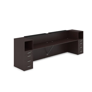 Комплект Ресепшн с фартуком HPL (без подсветки)