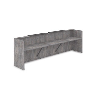 Комплект Ресепшн с фартуком HPL (с подсветкой)