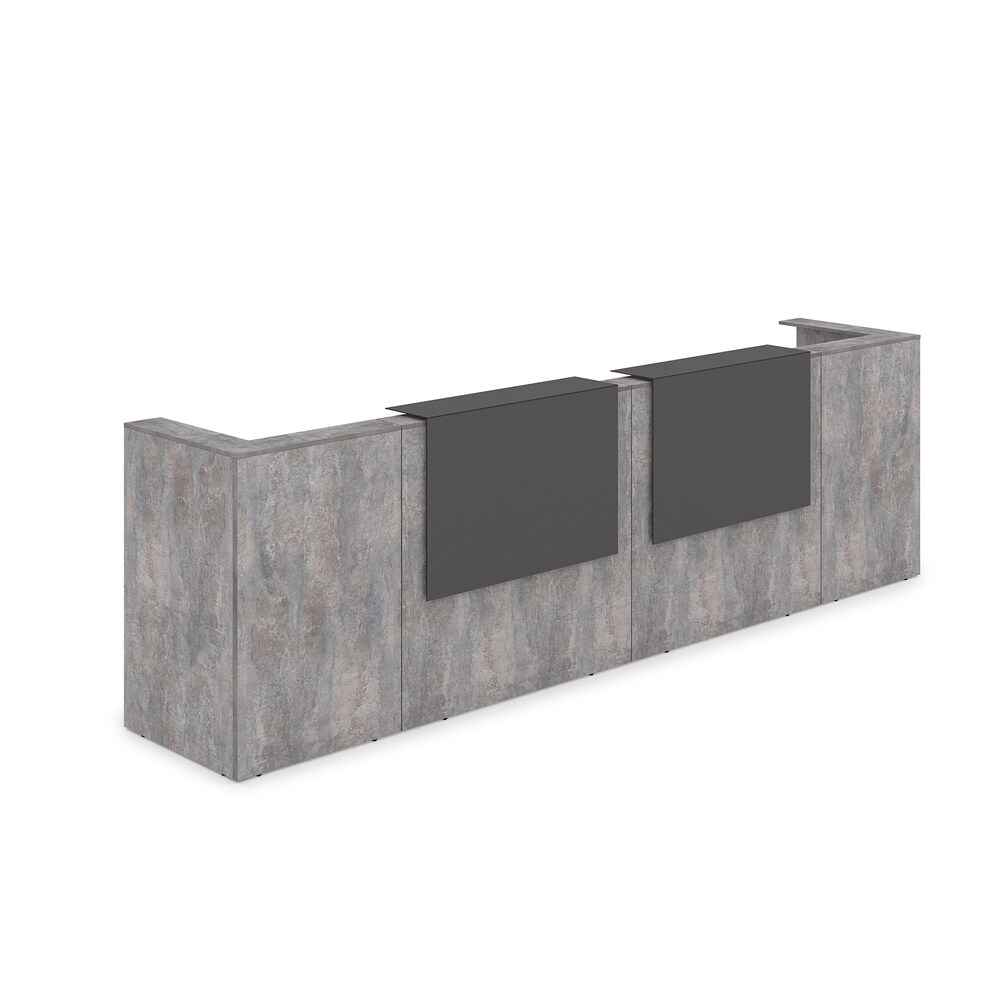 Комплект Ресепшн с фартуком HPL (с подсветкой)