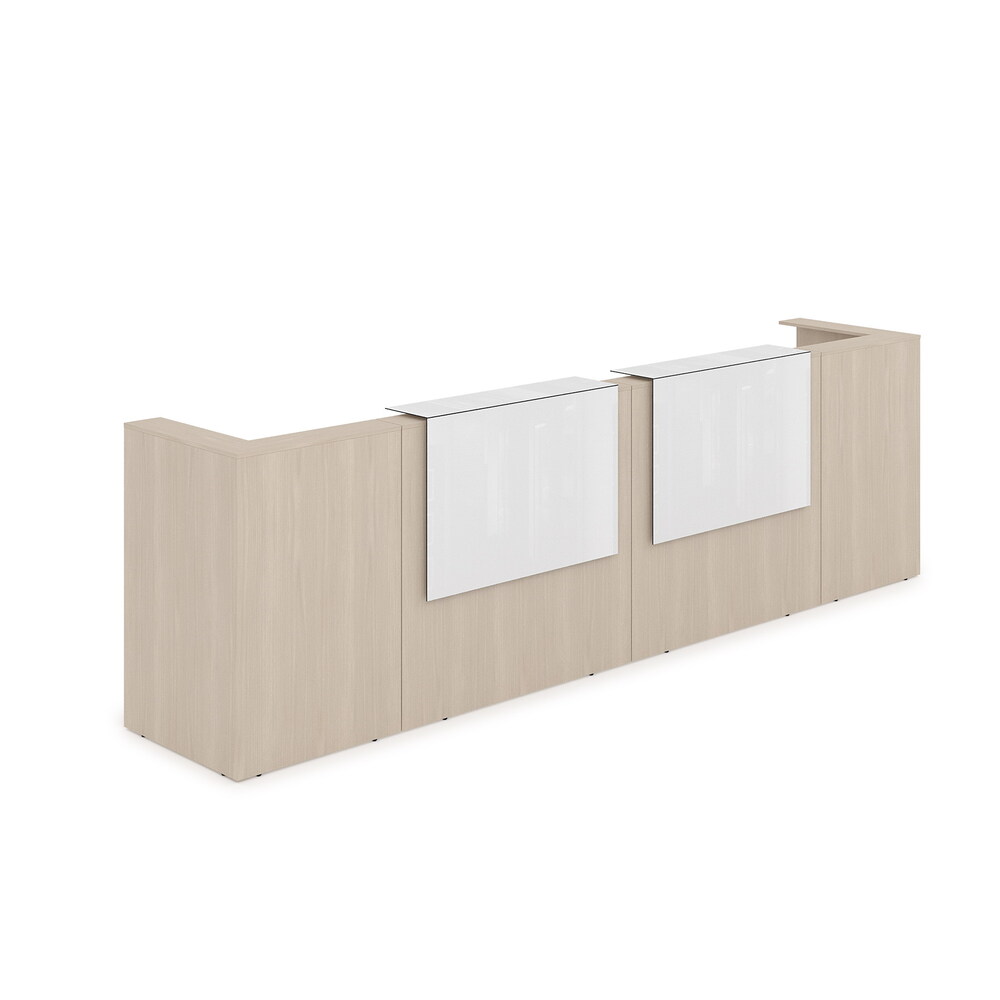 Комплект Ресепшн с фартуком HPL (с подсветкой)