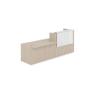 Комплект Ресепшн с фартуком HPL (с подсветкой)