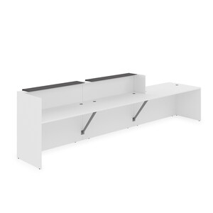 Комплект Ресепшн с фартуком HPL (с подсветкой)