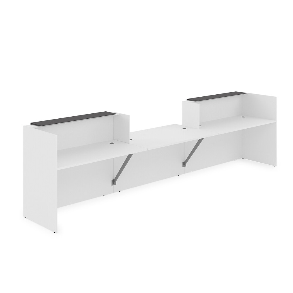 Комплект Ресепшн с фартуком HPL (с подсветкой)