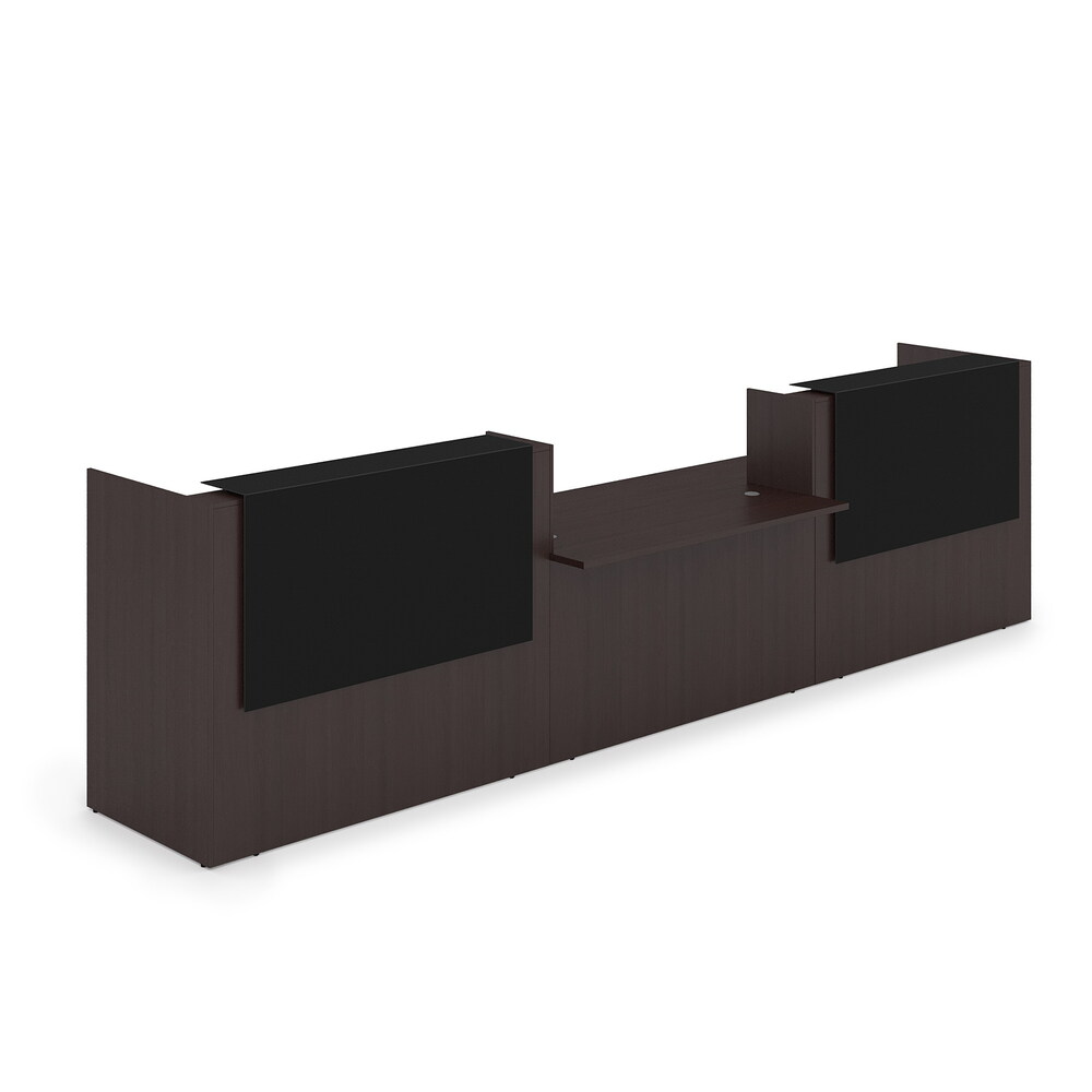 Комплект Ресепшн с фартуком HPL (с подсветкой)