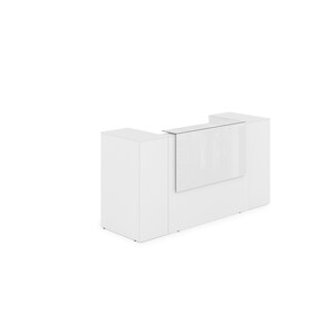 Комплект Ресепшн с фартуком HPL (с подсветкой)