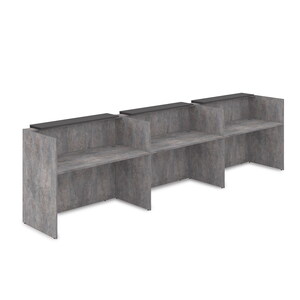 Комплект Ресепшн с фартуком ЛДСП (без подсветки)