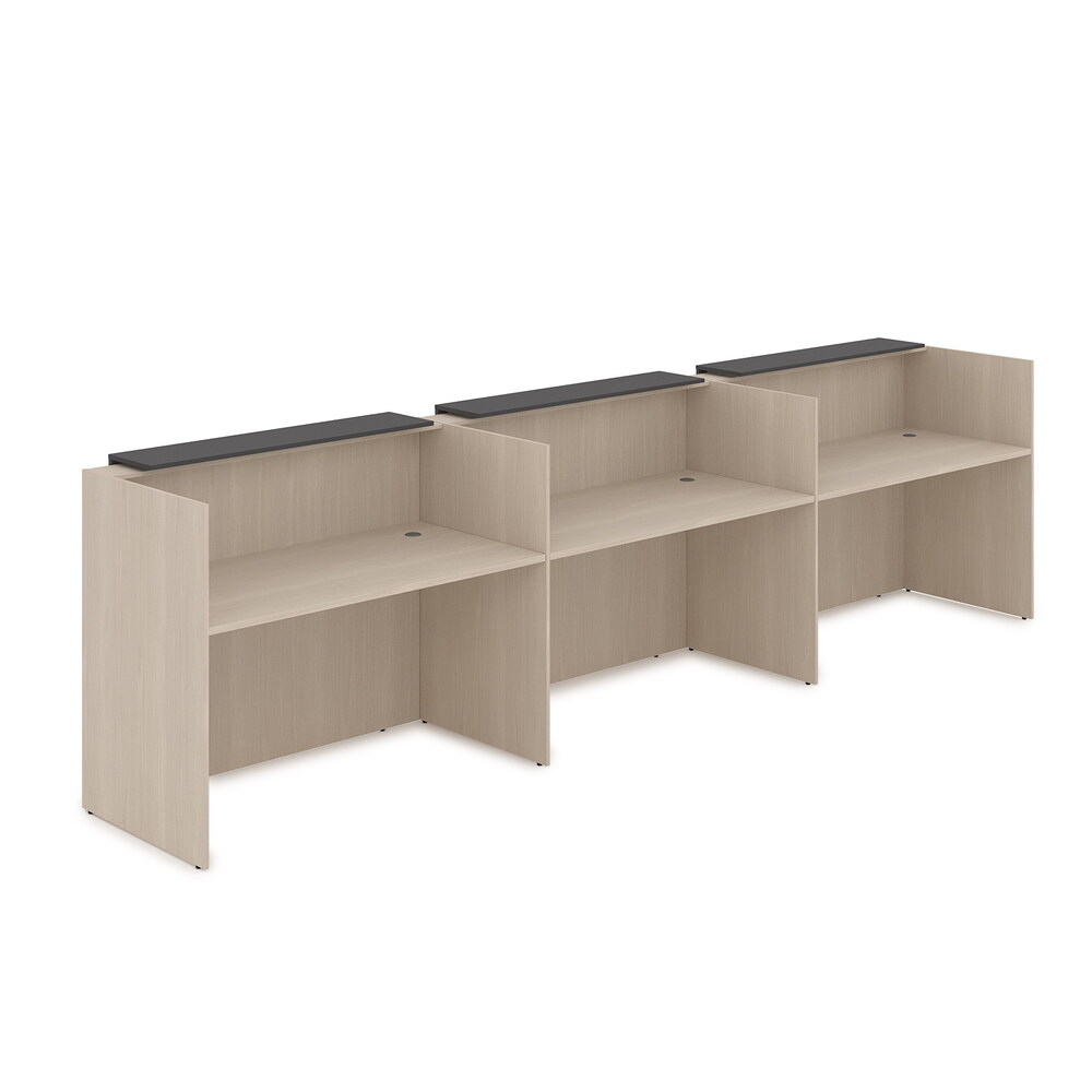 Комплект Ресепшн с фартуком ЛДСП (без подсветки)