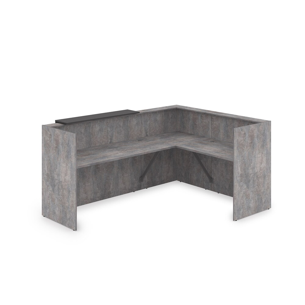 Комплект Ресепшн с фартуком ЛДСП (без подсветки)