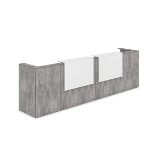 Комплект Ресепшн с фартуком ЛДСП (без подсветки)