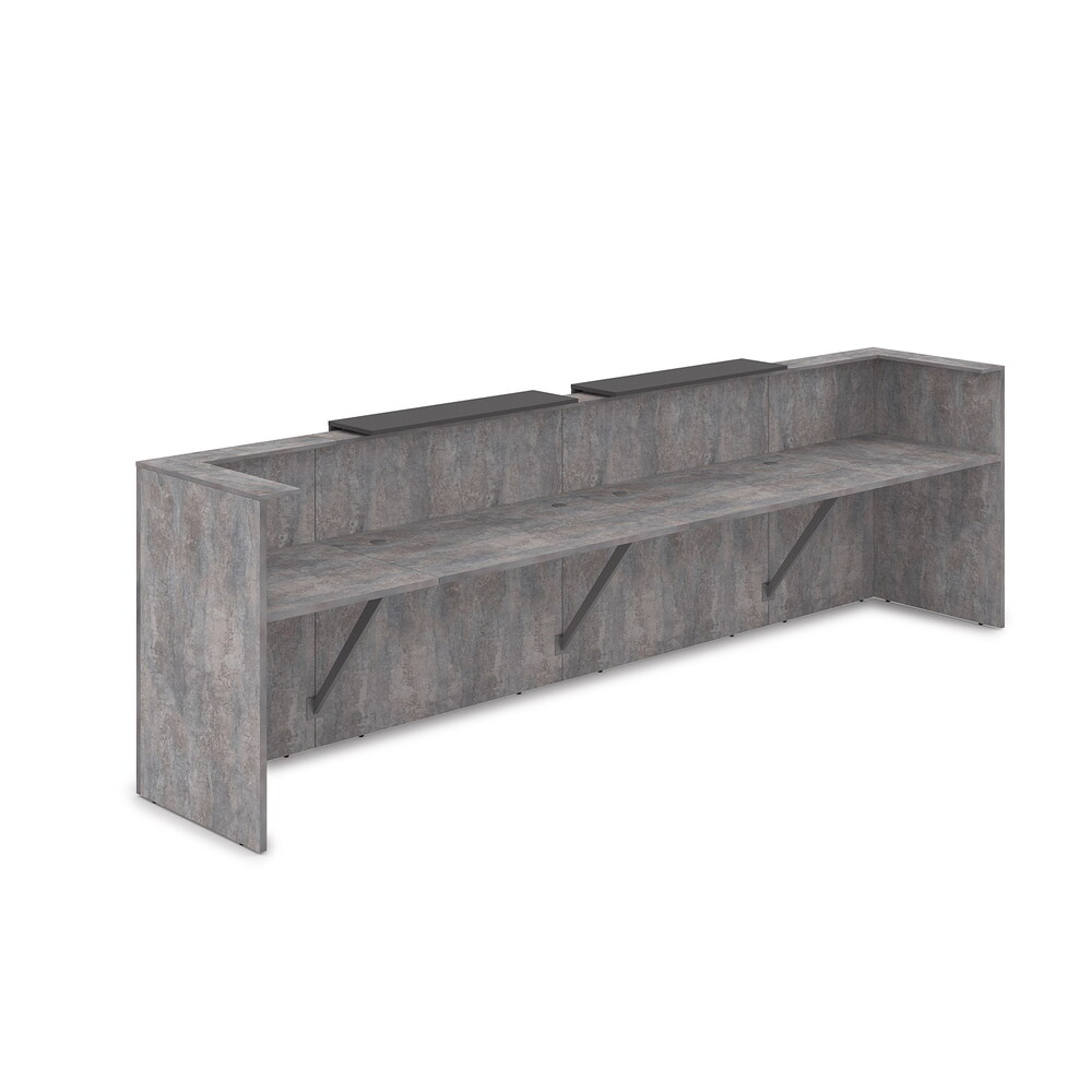 Комплект Ресепшн с фартуком ЛДСП (без подсветки)