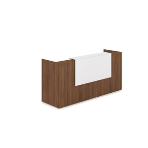 Комплект Ресепшн с фартуком ЛДСП (с подсветкой)