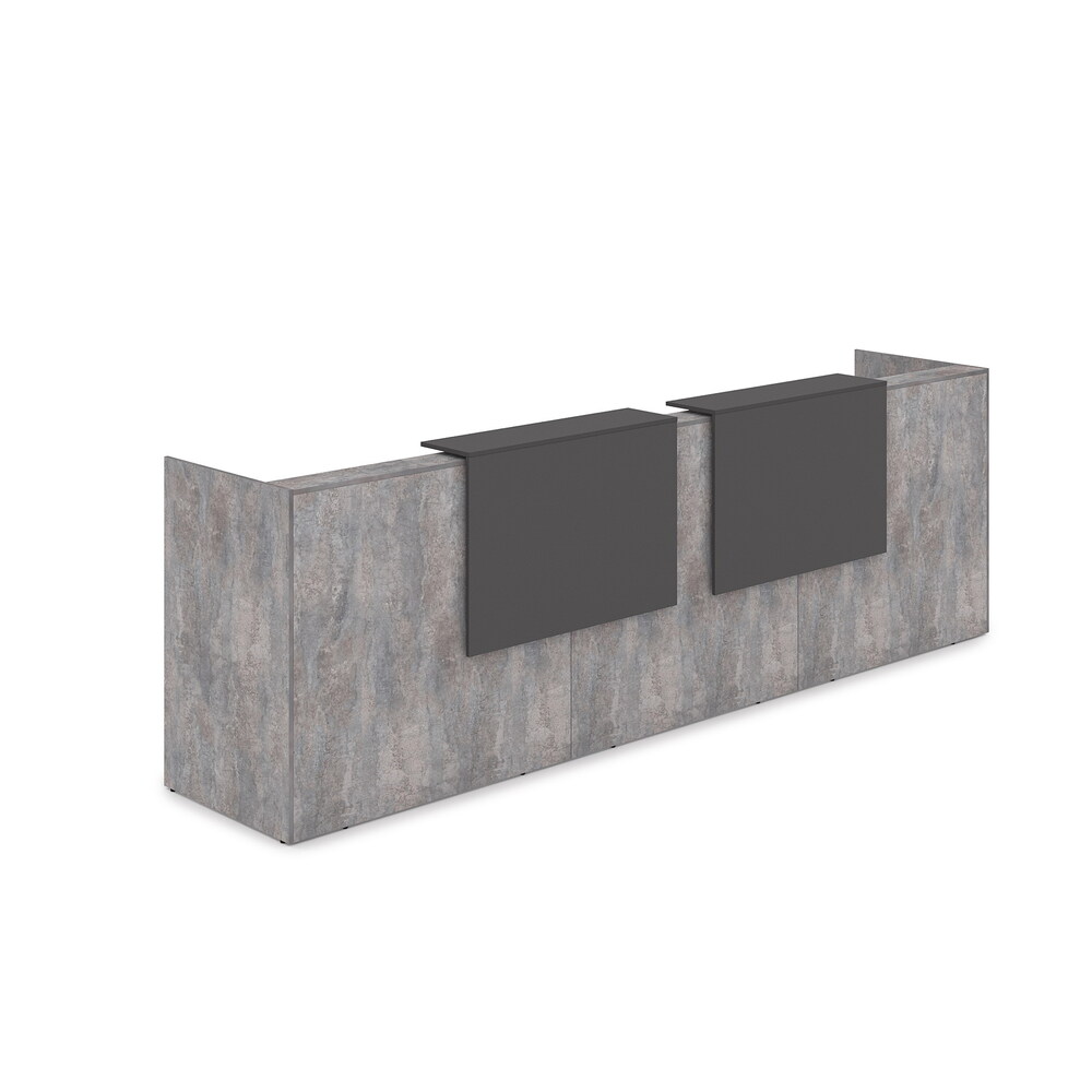 Комплект Ресепшн с фартуком ЛДСП (с подсветкой)