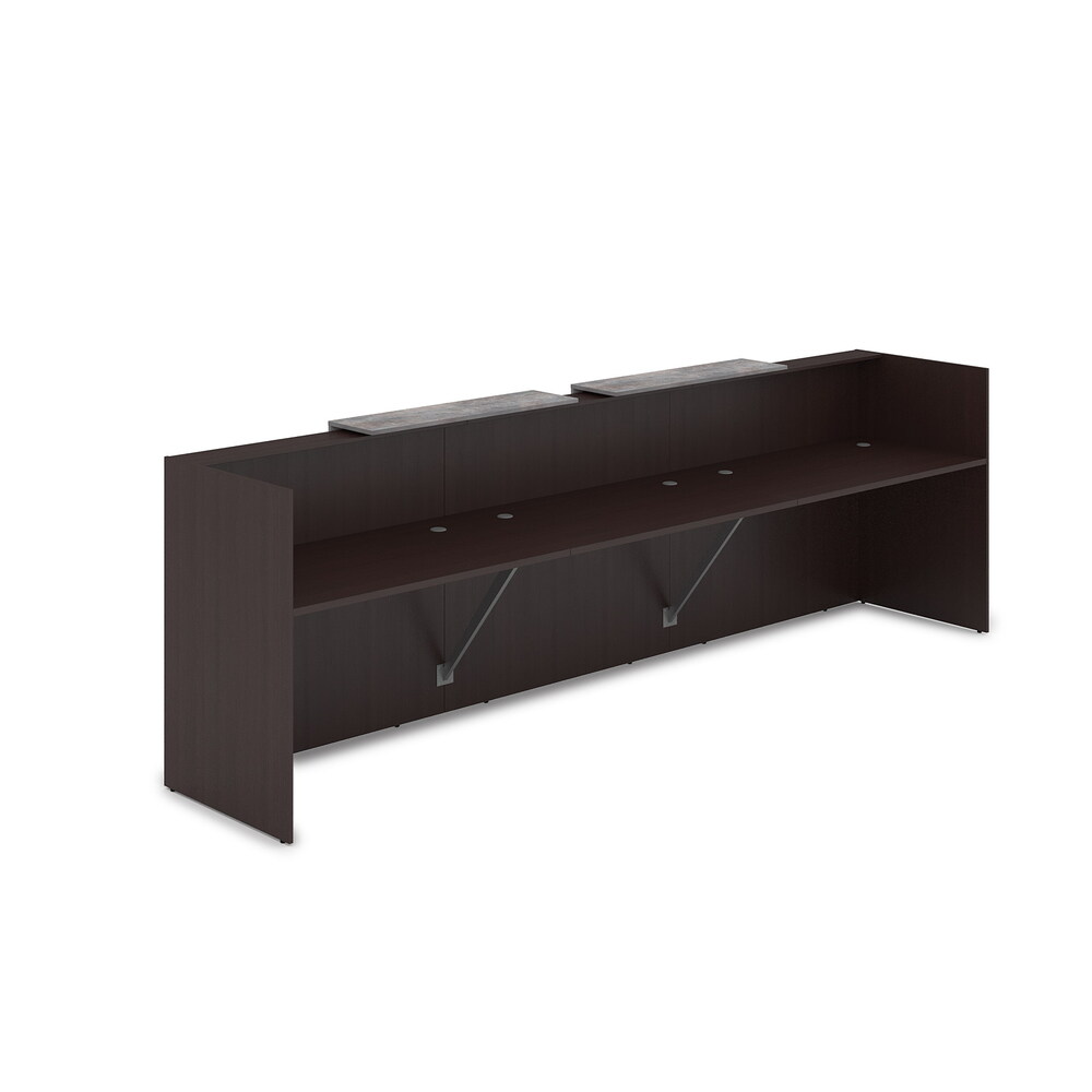 Комплект Ресепшн с фартуком ЛДСП (с подсветкой)