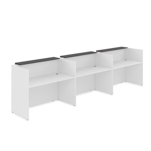 Комплект Ресепшн с фартуком ЛДСП (с подсветкой)