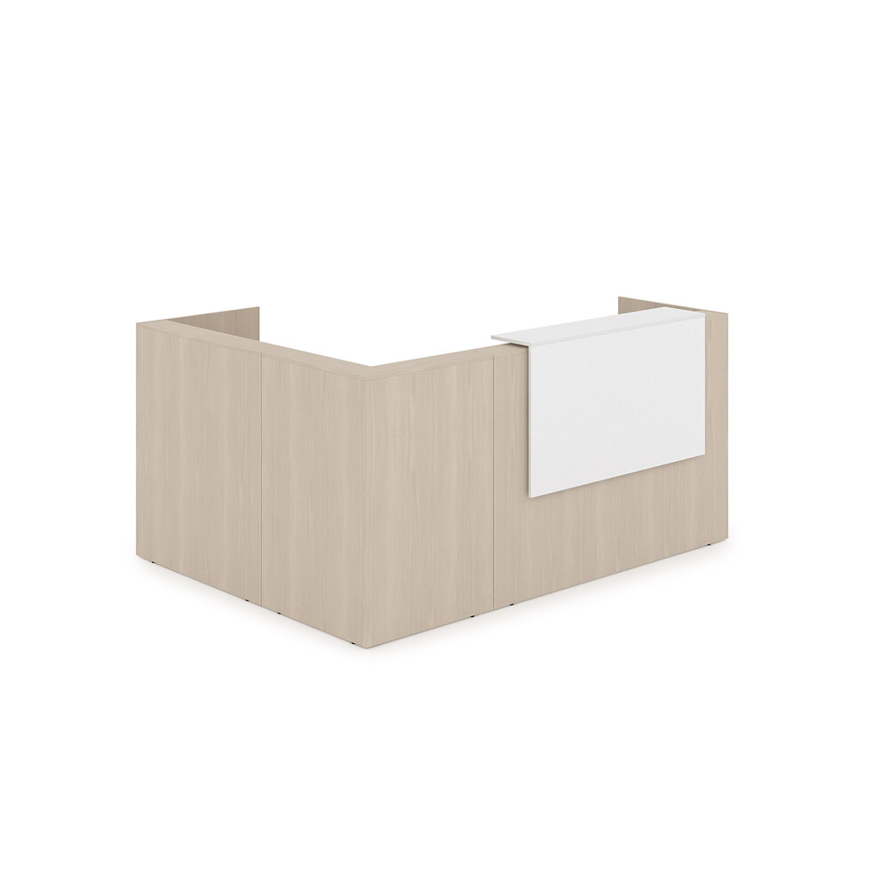 Комплект Ресепшн с фартуком ЛДСП (с подсветкой)