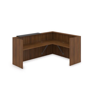 Комплект Ресепшн с фартуком ЛДСП (с подсветкой)