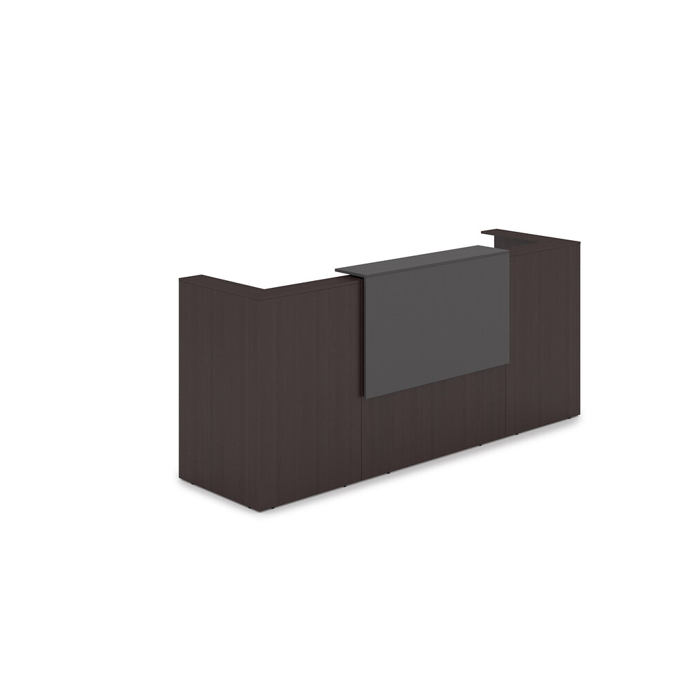 Комплект Ресепшн с фартуком ЛДСП (с подсветкой)