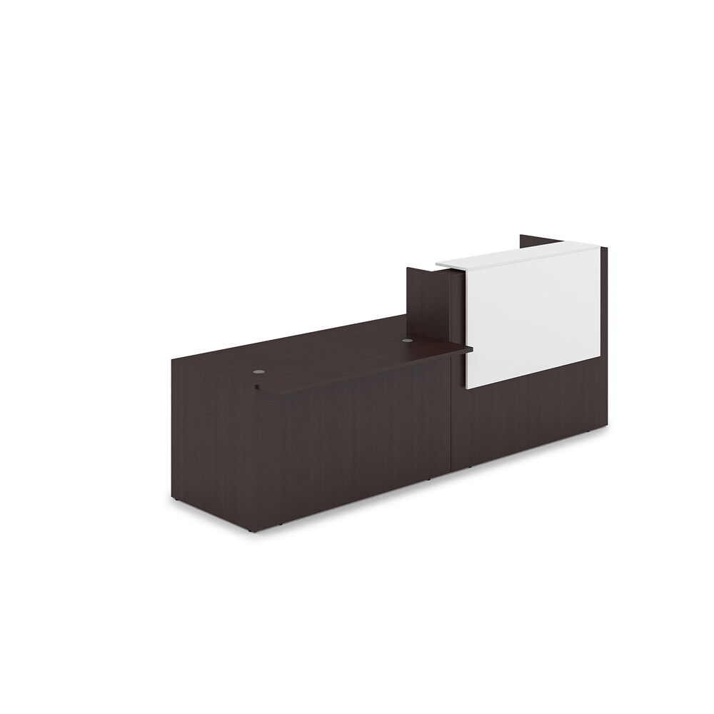 Комплект Ресепшн с фартуком ЛДСП (с подсветкой)