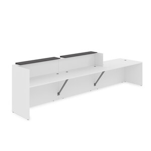 Комплект Ресепшн с фартуком ЛДСП (с подсветкой)