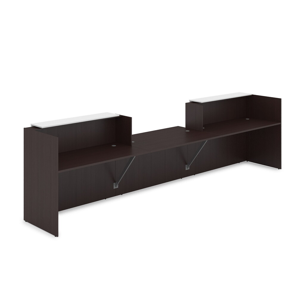 Комплект Ресепшн с фартуком ЛДСП (с подсветкой)