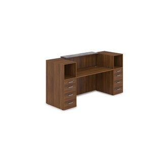 Комплект Ресепшн с фартуком ЛДСП (с подсветкой)