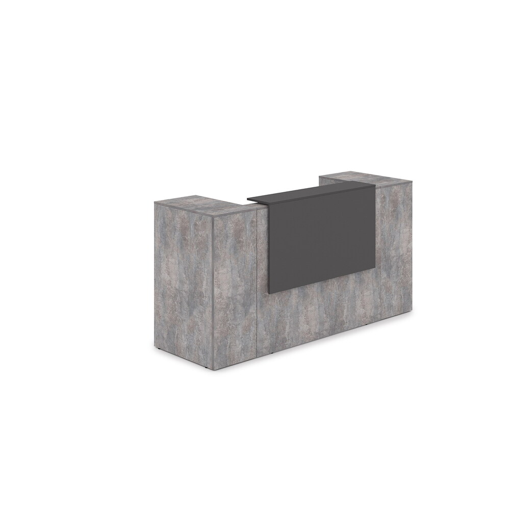 Комплект Ресепшн с фартуком ЛДСП (с подсветкой)