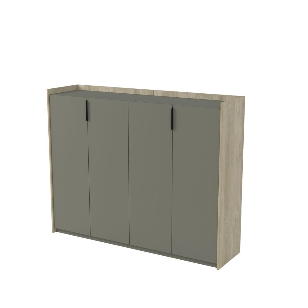 Шкаф средний, двусоставный