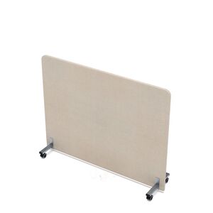 Акустическая мобильная перегородка на колесных опорах