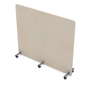 Акустическая мобильная перегородка на колесных опорах