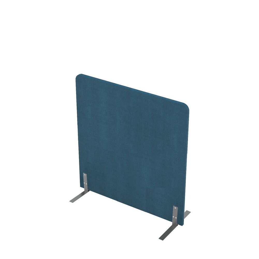 Акустическая мобильная перегородка на стационарных опорах