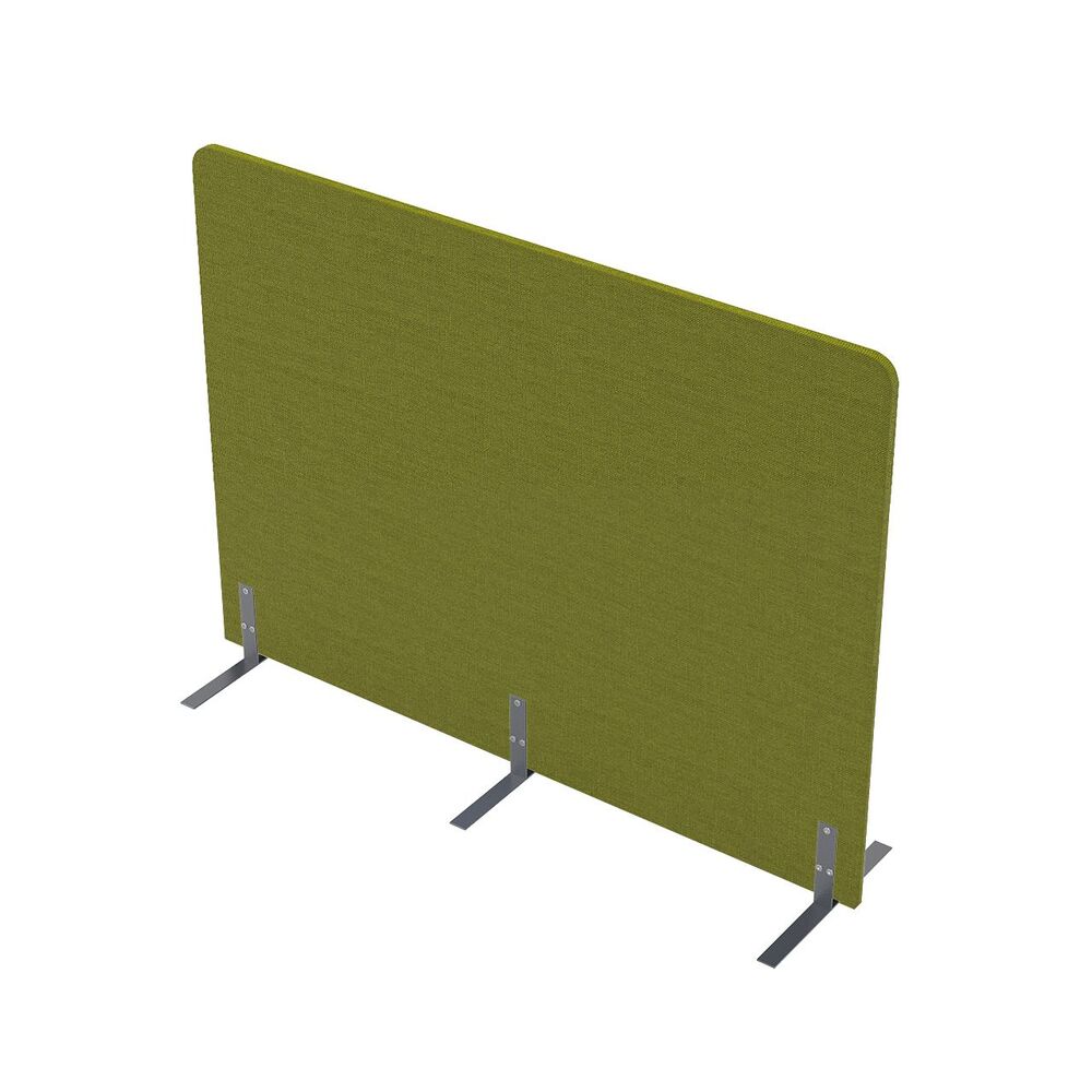 Акустическая мобильная перегородка на стационарных опорах