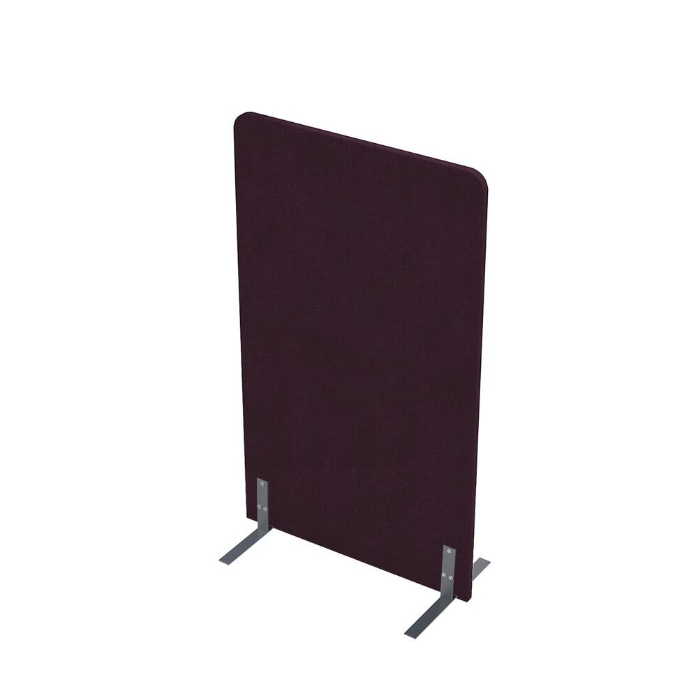 Акустическая мобильная перегородка на стационарных опорах