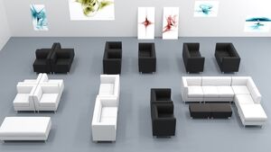 Офисная мягкая мебель Домино