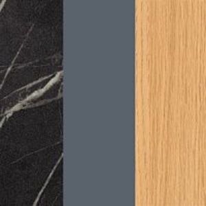 Мрамор черный/Графит/Дуб Сорано