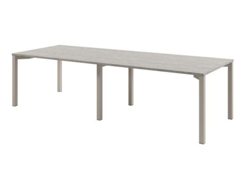 Стол переговоров на 10 человек на металлокаркасе