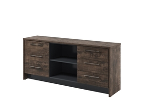 Тумба с нишей и 6 ящиками