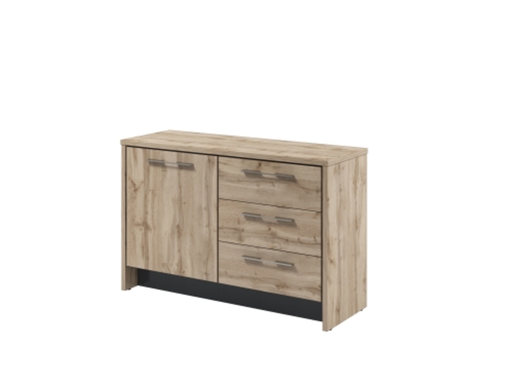 Тумба с дверью и 3 ящиками