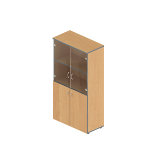 Шкаф средний комбинированный